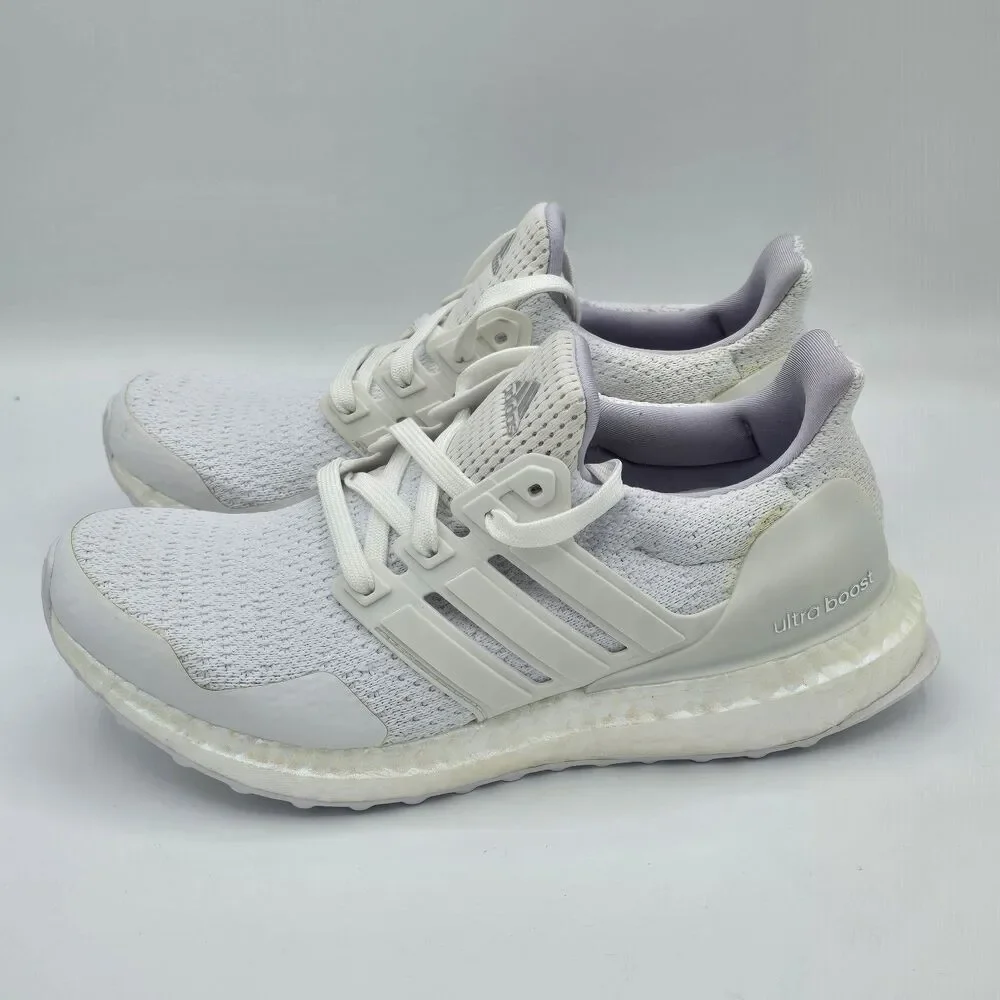 adidas UltraBoost Triple White Aged Boost FY2898 Running Shoes Women’s Size 6